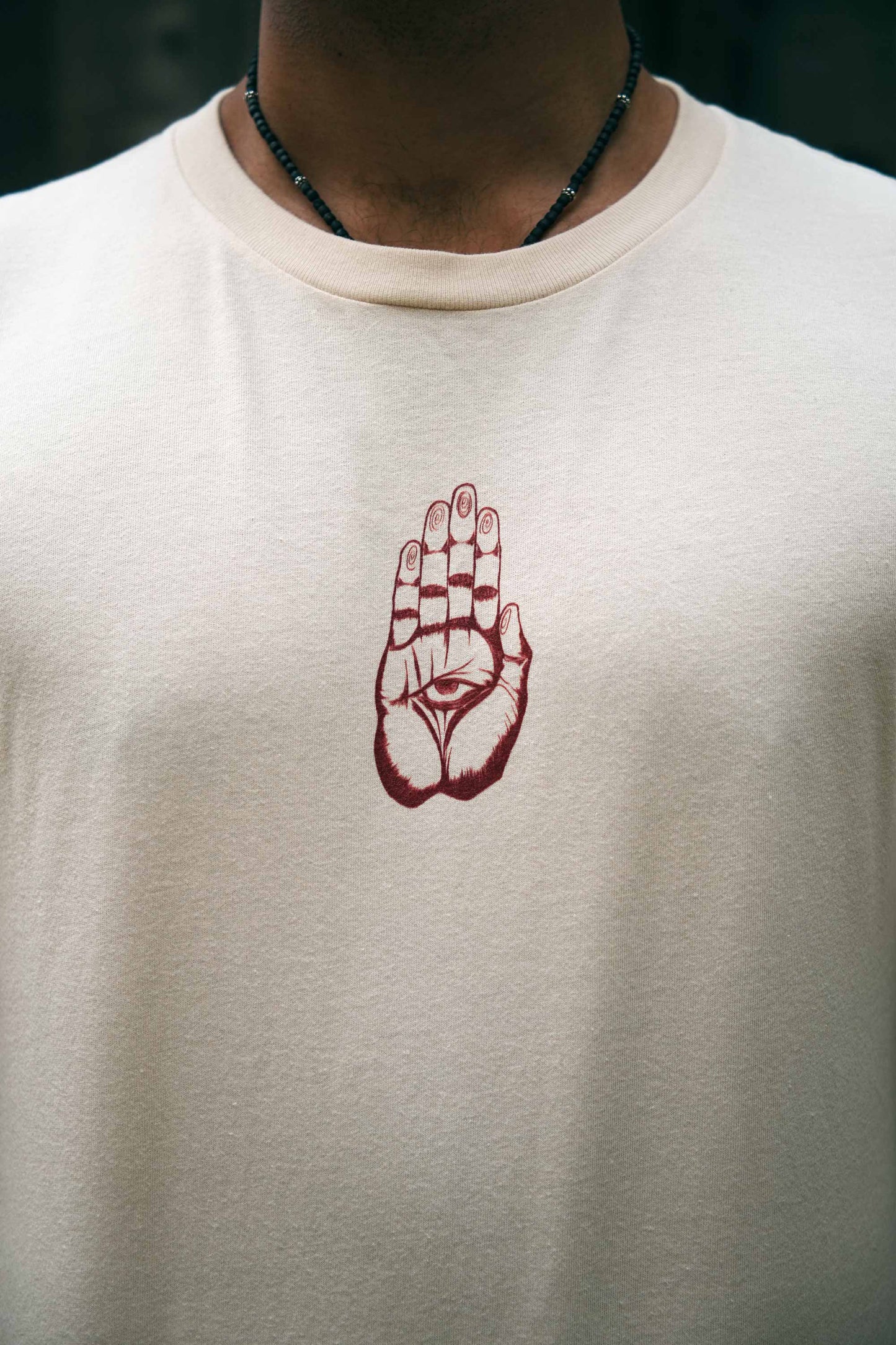 CURSED - Heather dust T-shirt