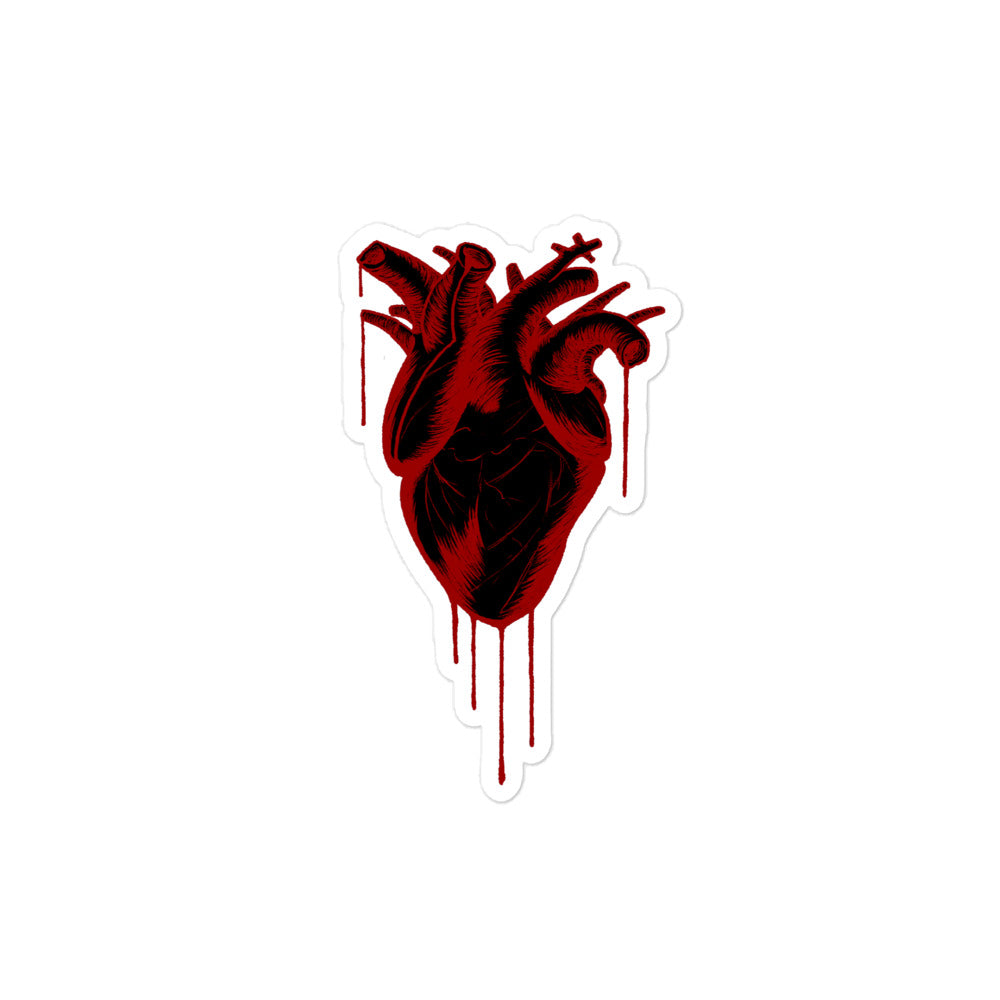 Chosen Heart - Black sticker