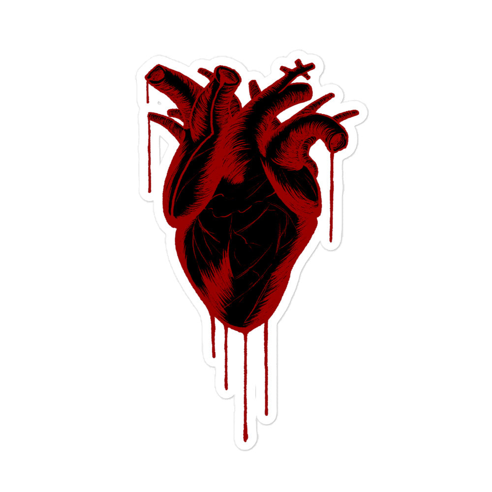 Chosen Heart - Black sticker