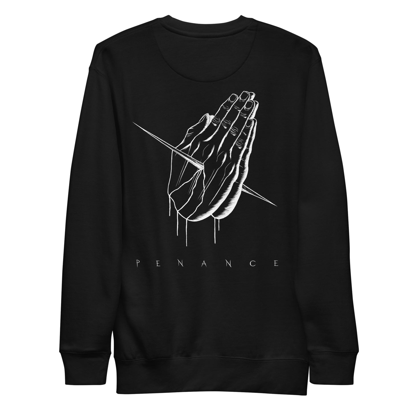 PENANCE - White Sweatshirt