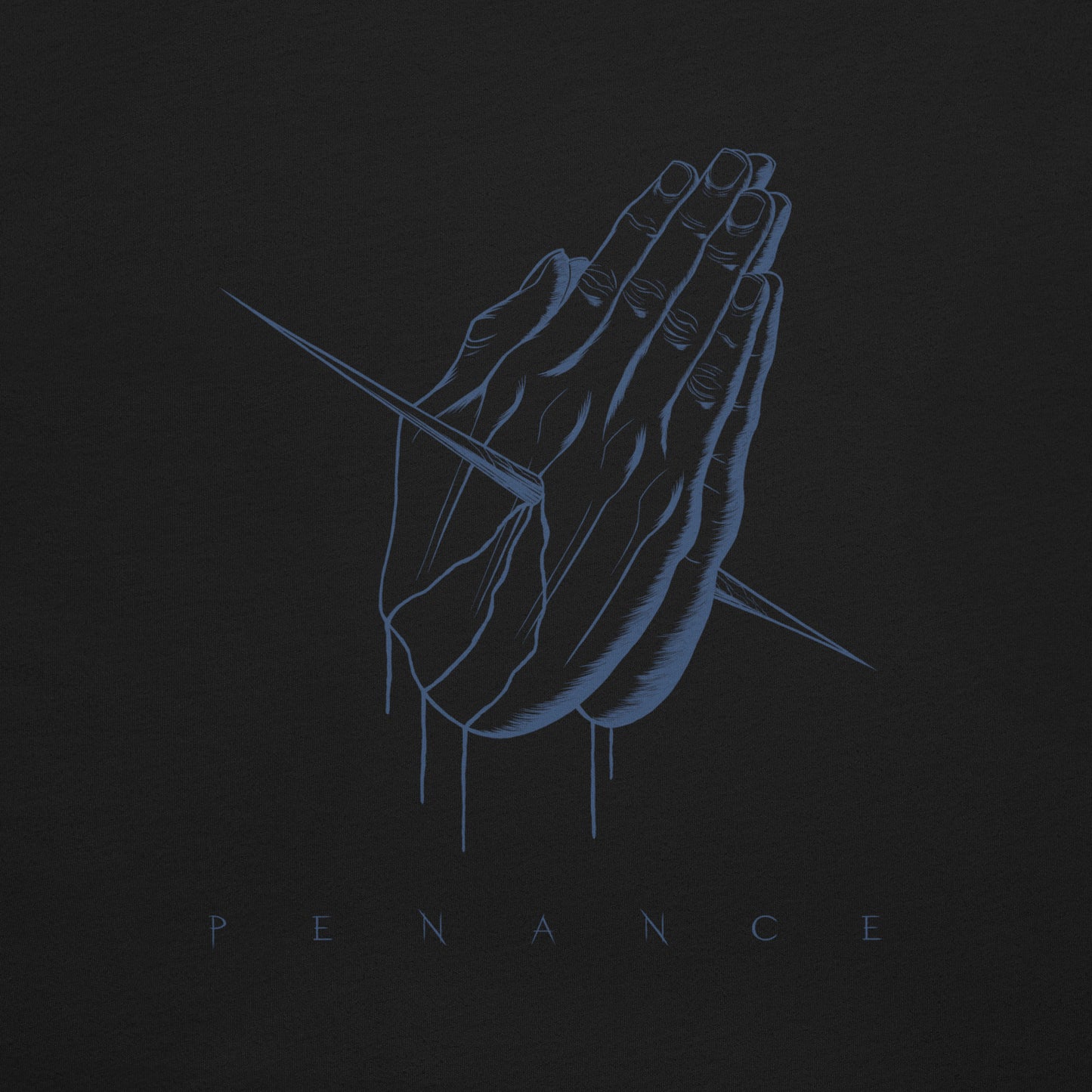 PENANCE - Midnight Blue T-shirt
