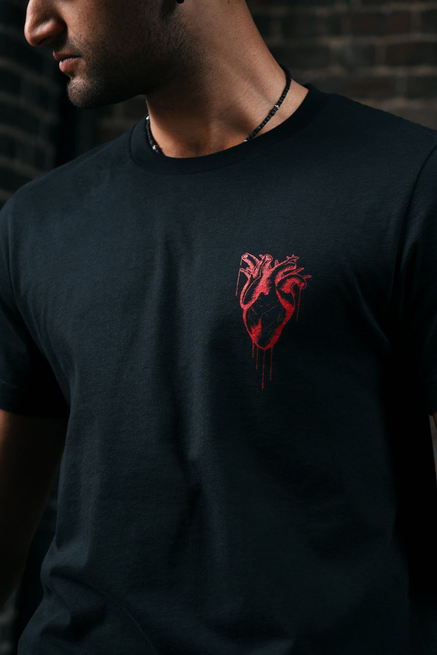FIGHT FOR SOMETHING - Black T-shirt