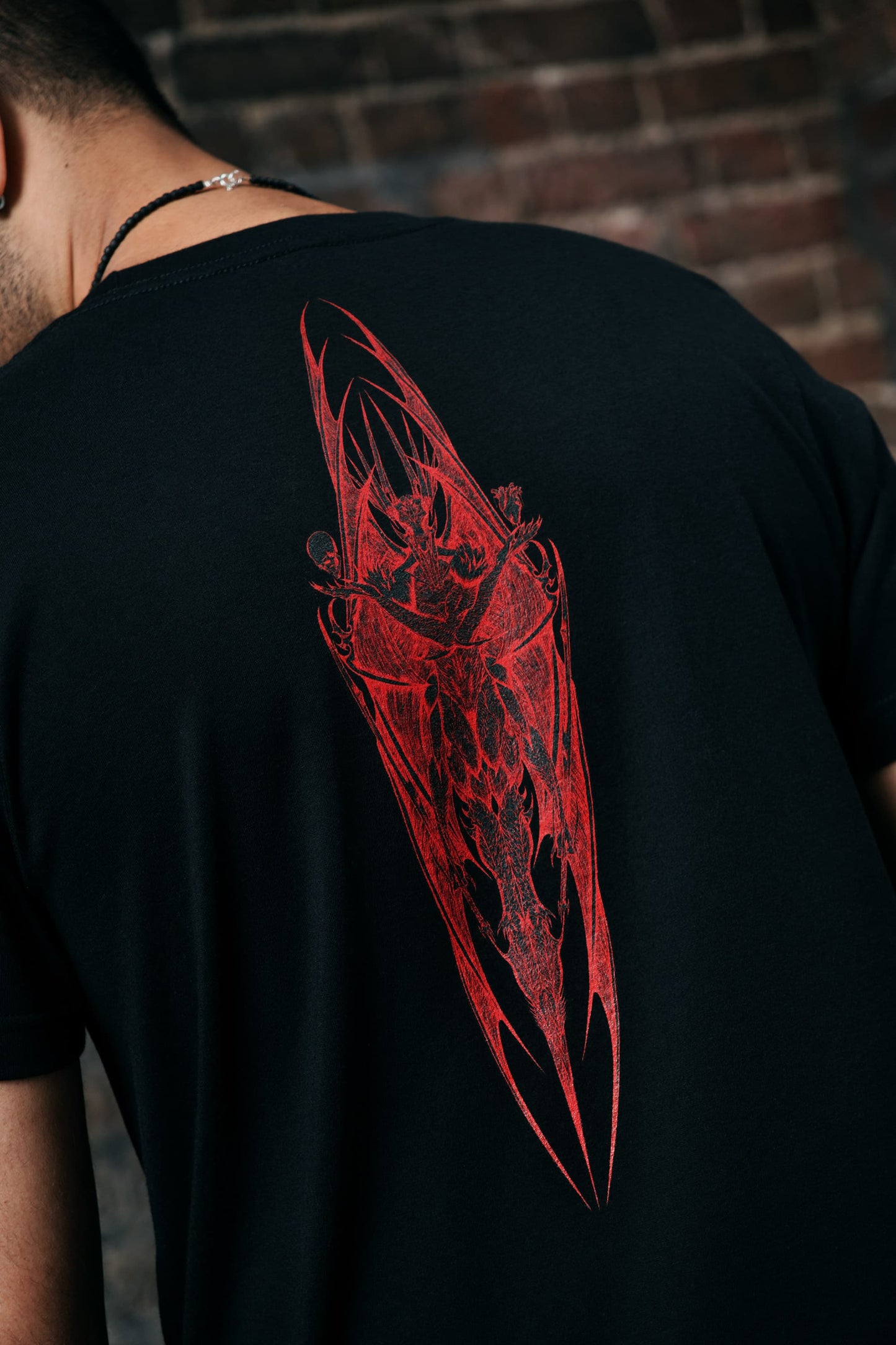 FIGHT FOR SOMETHING - Black T-shirt