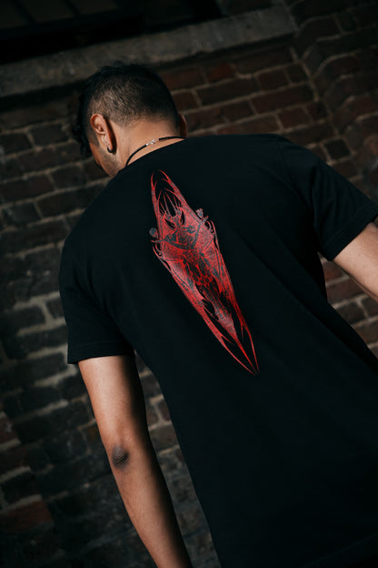 FIGHT FOR SOMETHING - Black T-shirt
