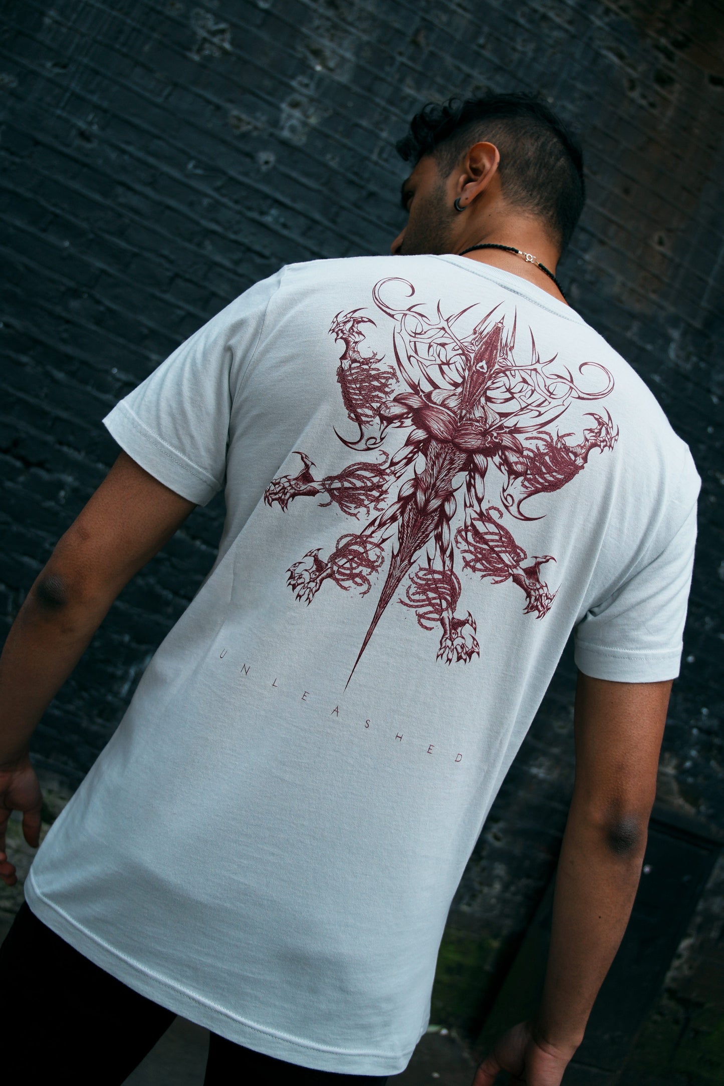 UNLEASHED - Silver T-shirt