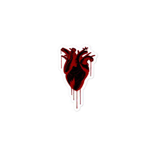 Chosen Heart - Black sticker