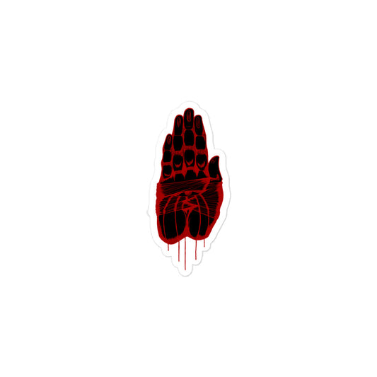Bleeding blessing sticker - Black Varient