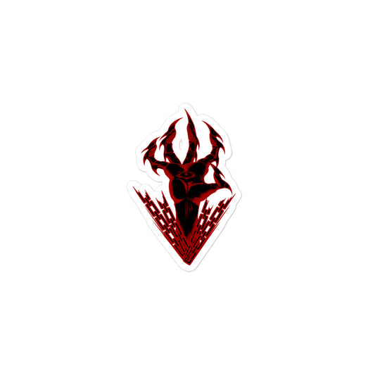 Unleashed sticker - Black varient