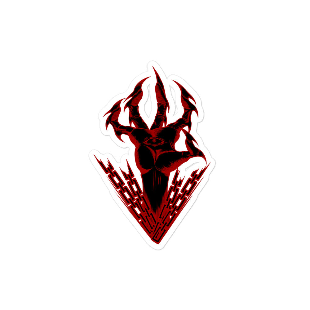 Unleashed sticker - Black varient