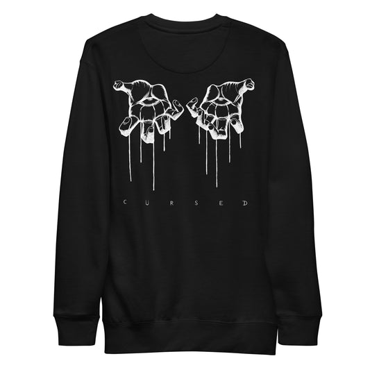 CURSED - White Sweatshirt