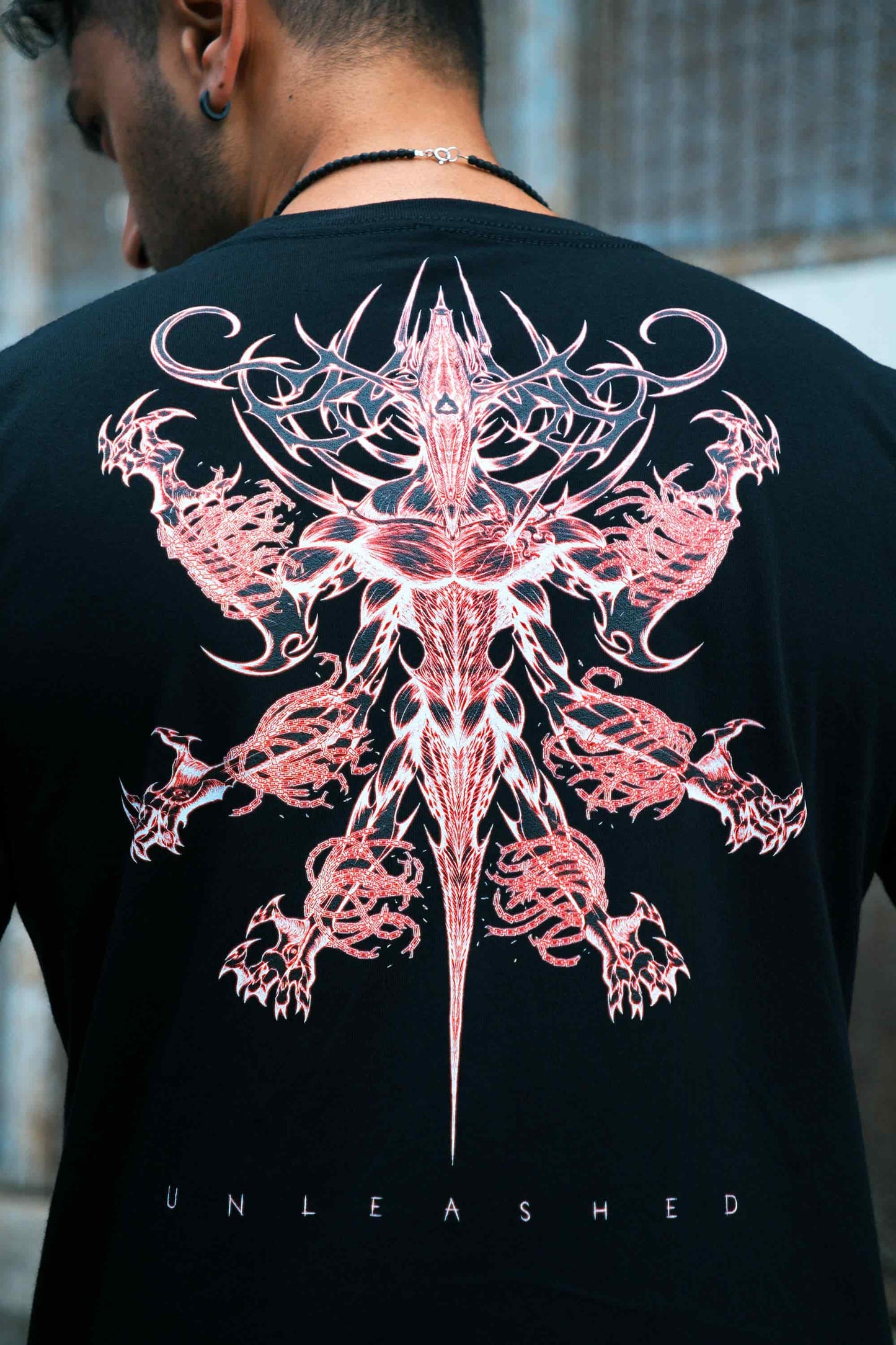 UNLEASHED - Black Blaze T-shirt